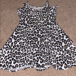 children’s Place Cheetah Dress 4T